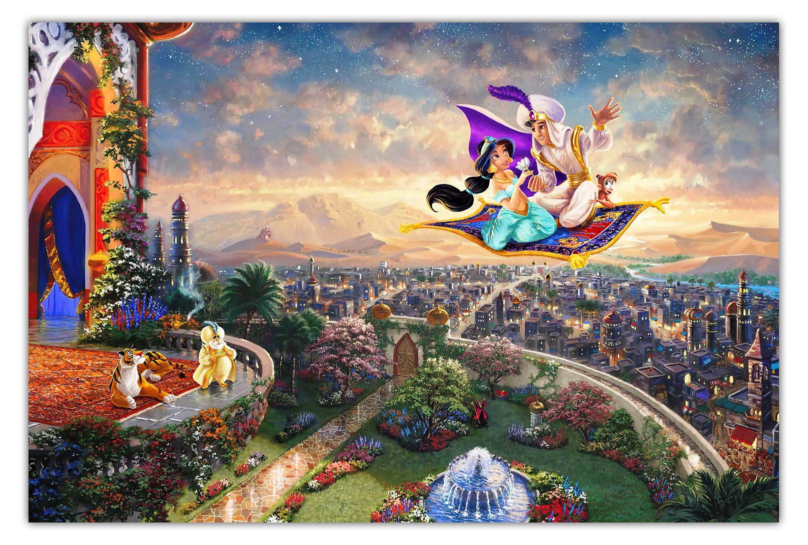 Aladdin by Thomas Kinkade