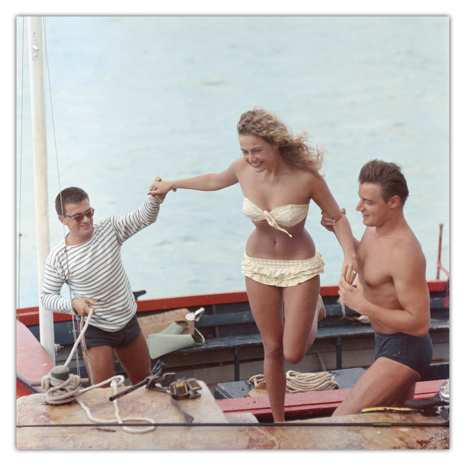 A Helping Hand by Slim Aarons